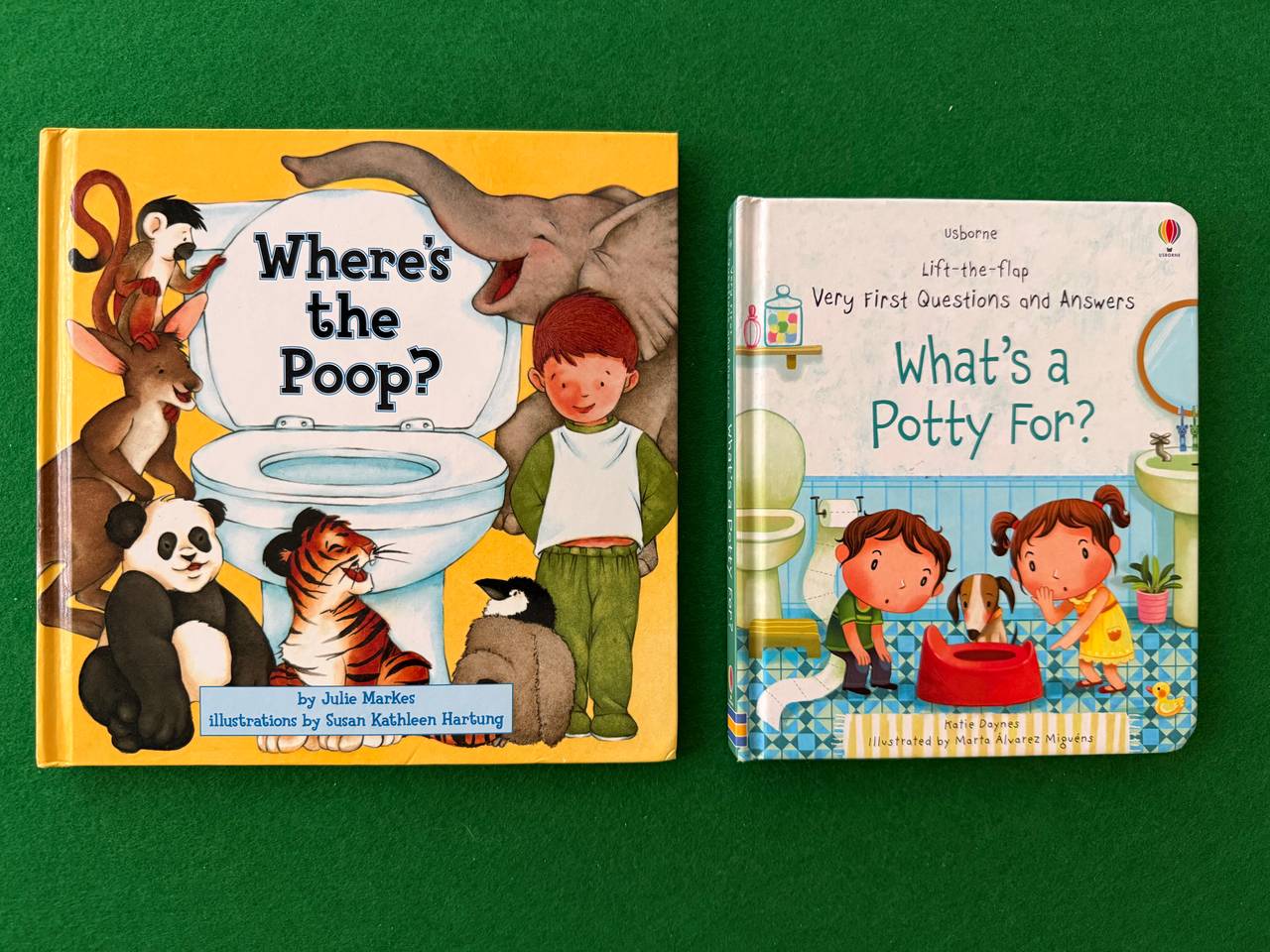 2 Potty Books for Toddler: What’s a Potty For & Where's the Poop?