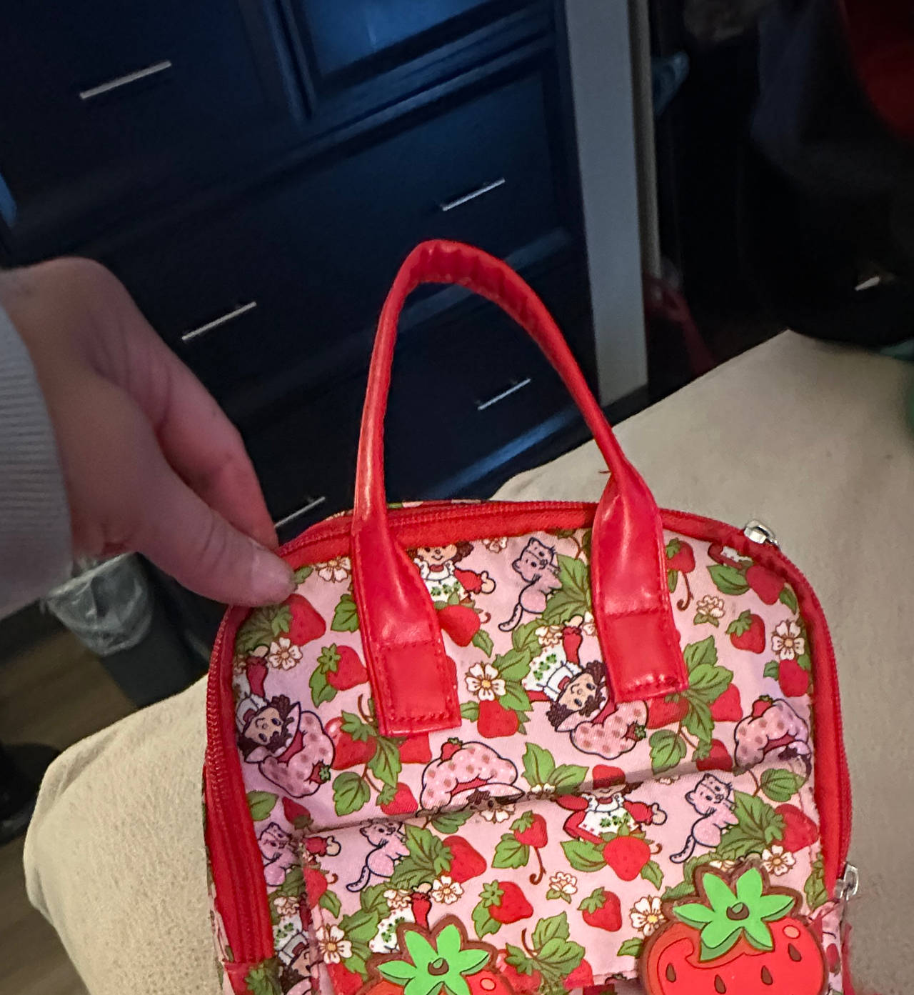 Loungefly Strawberry Shortcake All Over Print Mini Backpack