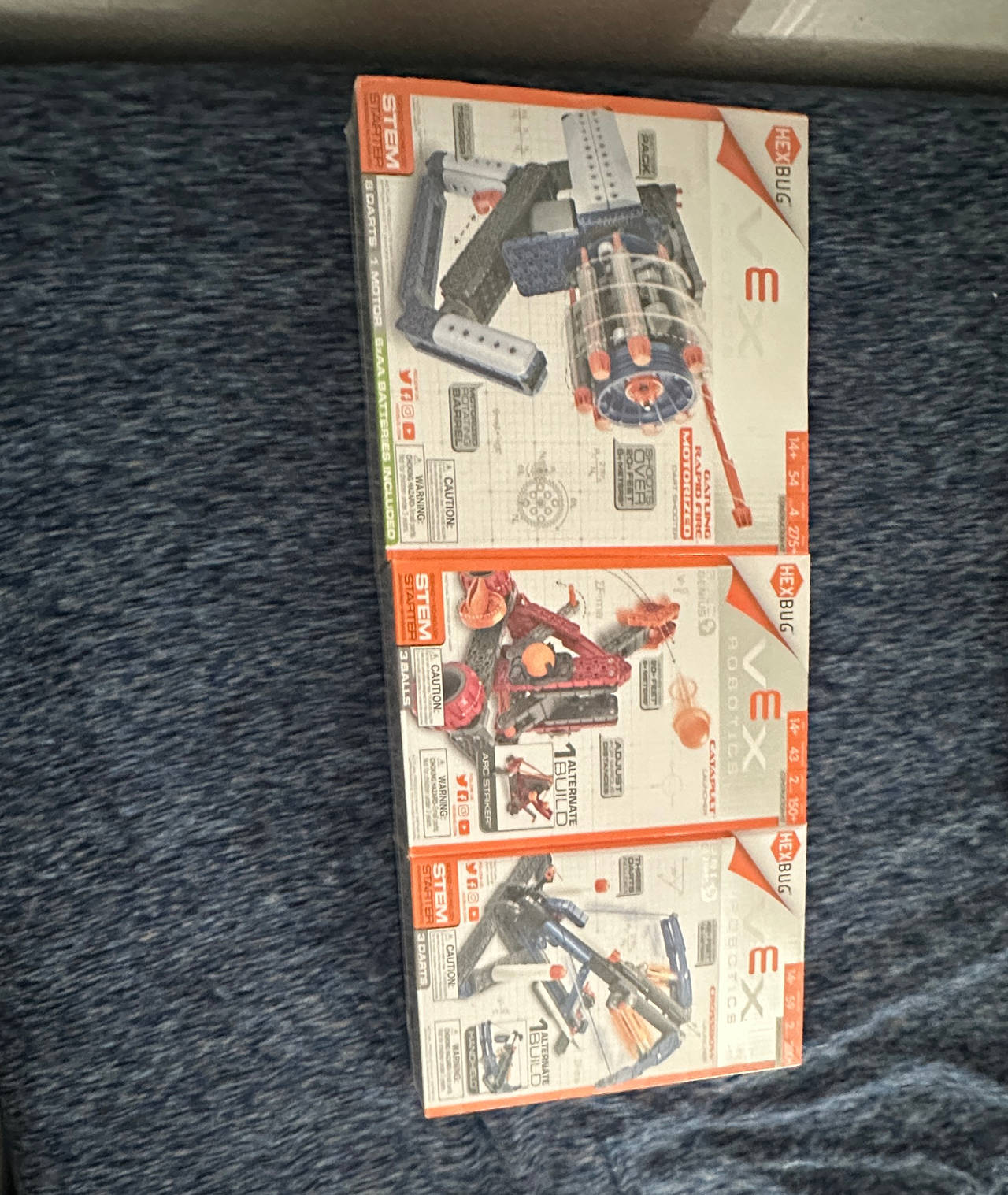 HEXBUG VEX Robotics Gatling Rapid Fire, Catapult, and Crossbow Set