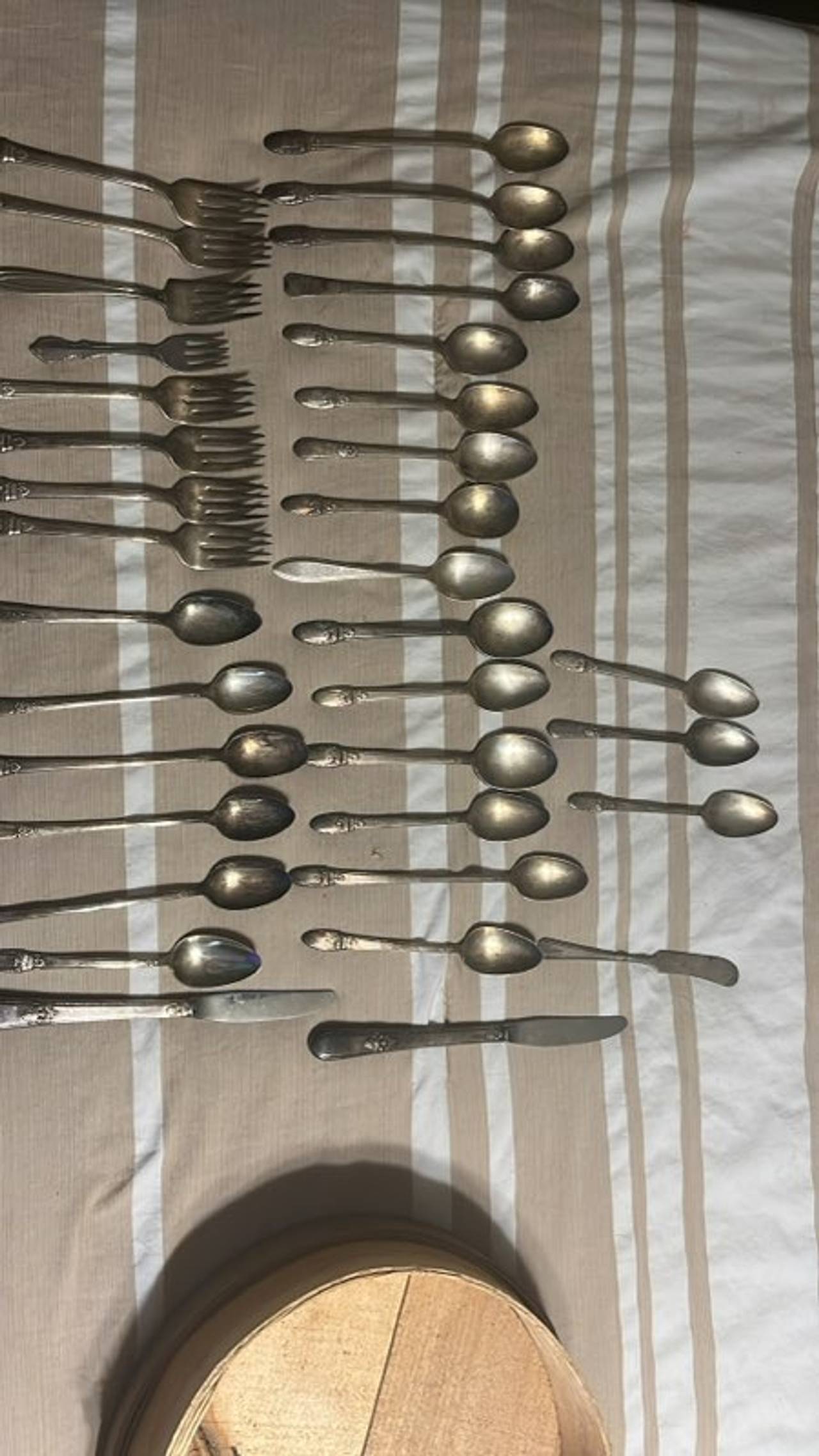 International Silver Wild Rose Flatware Set