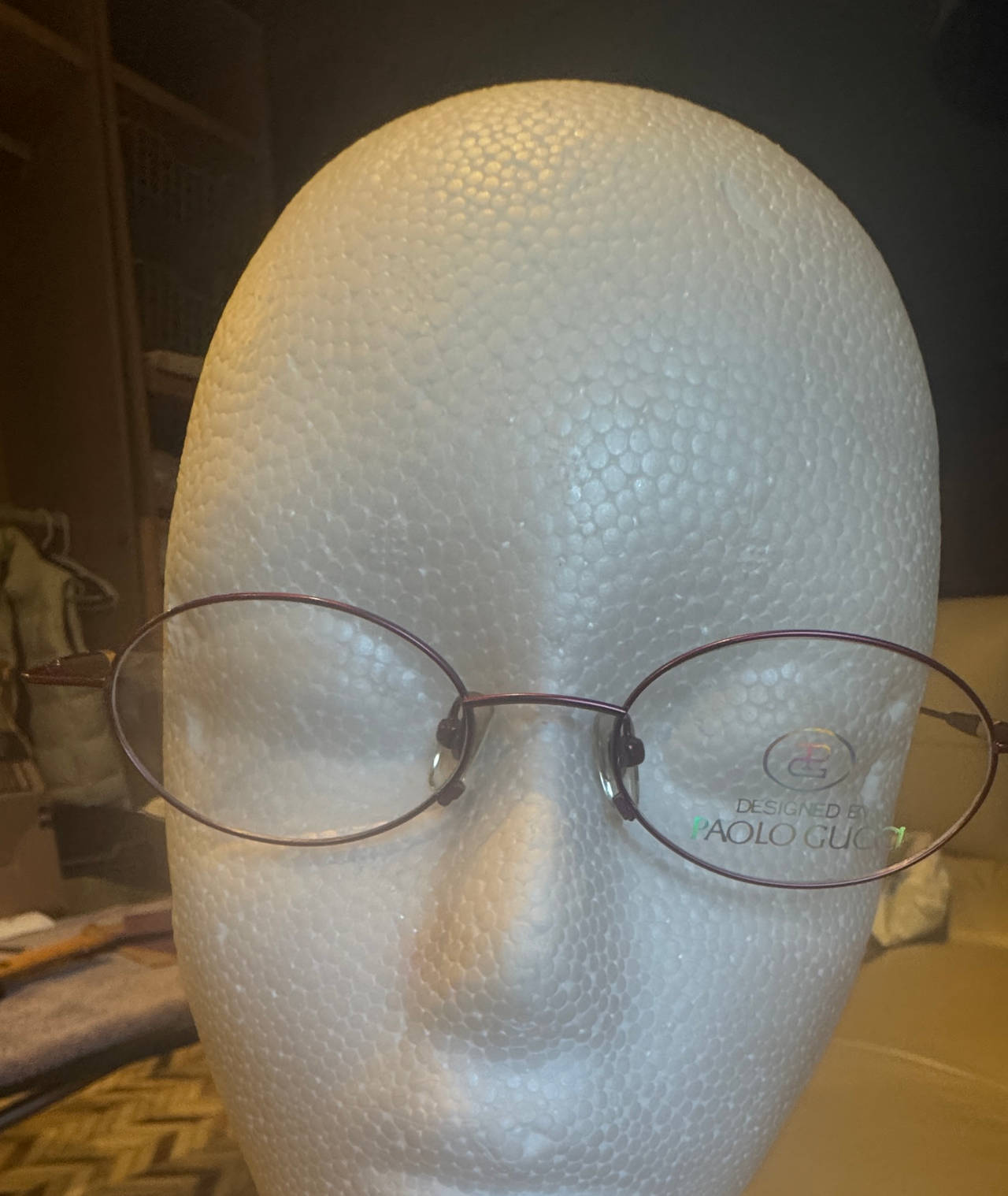 Paolo Gucci Vintage Oval Eyeglass Frames