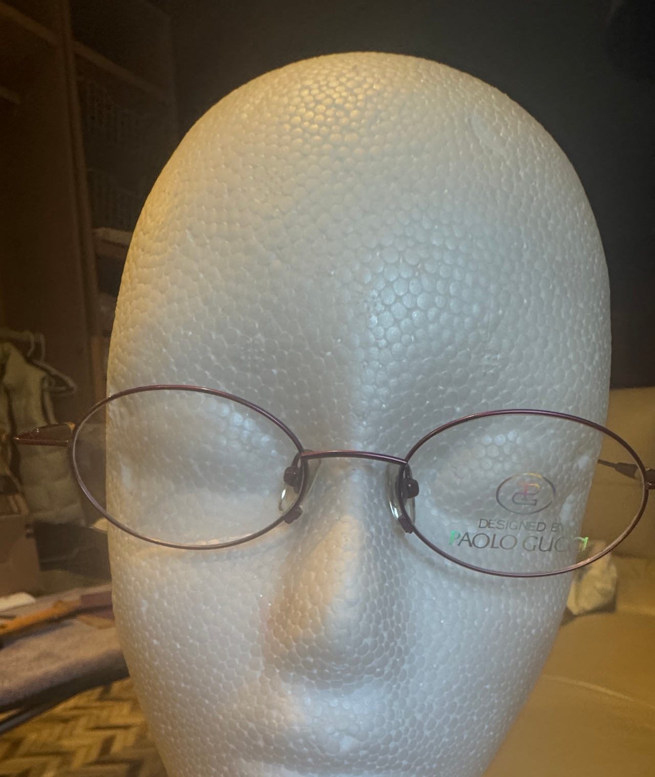 Paolo Gucci Vintage Oval Eyeglass Frames