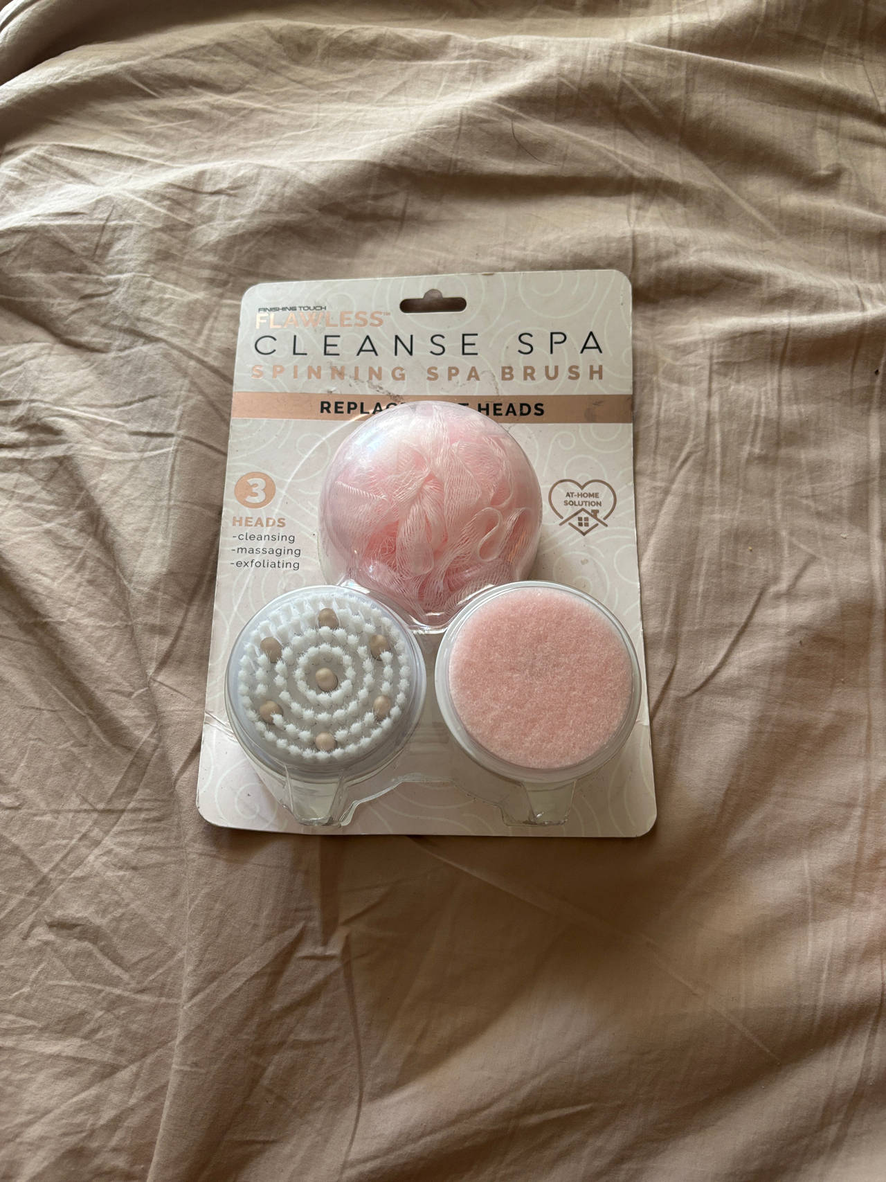 Flawless Cleanse Spa Spinning Spa Brush Replacement Heads