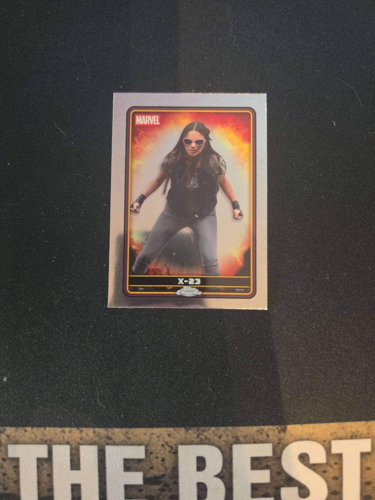 2023 Topps Marvel Studios Chrome X-23 #141 Trading Card