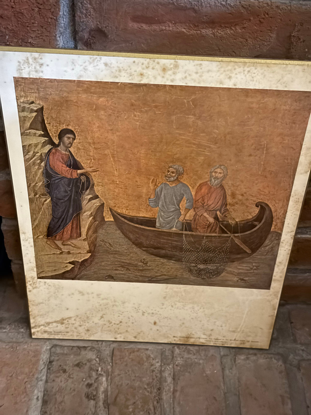 The Calling of the Apostles Peter and Andrew Art Print