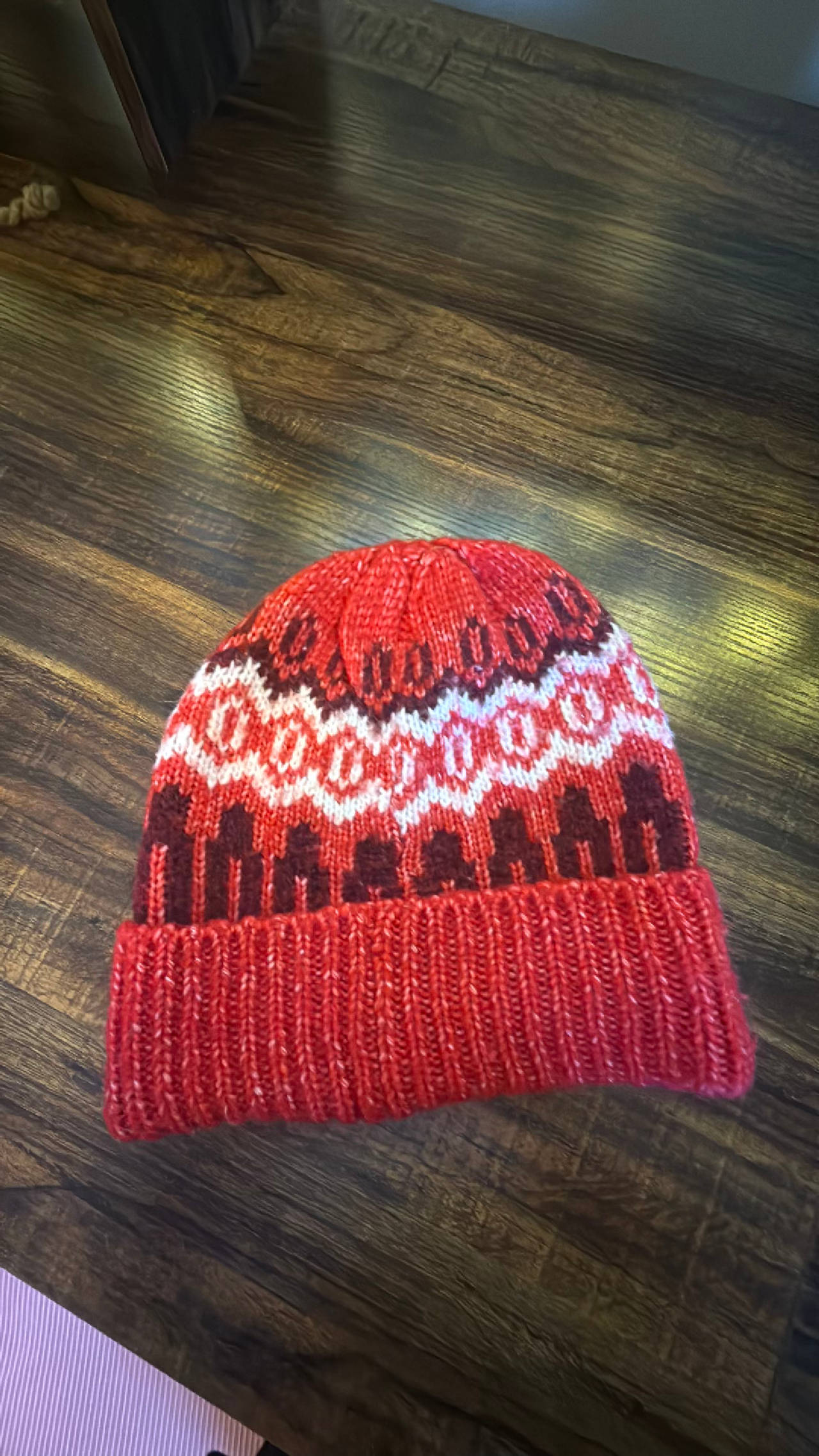 Universal Thread Fair Isle Knit Beanie