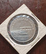 Sunoco Antique Car Coin Series 2 1923 Rickenbacker Sedan Token - Image 1