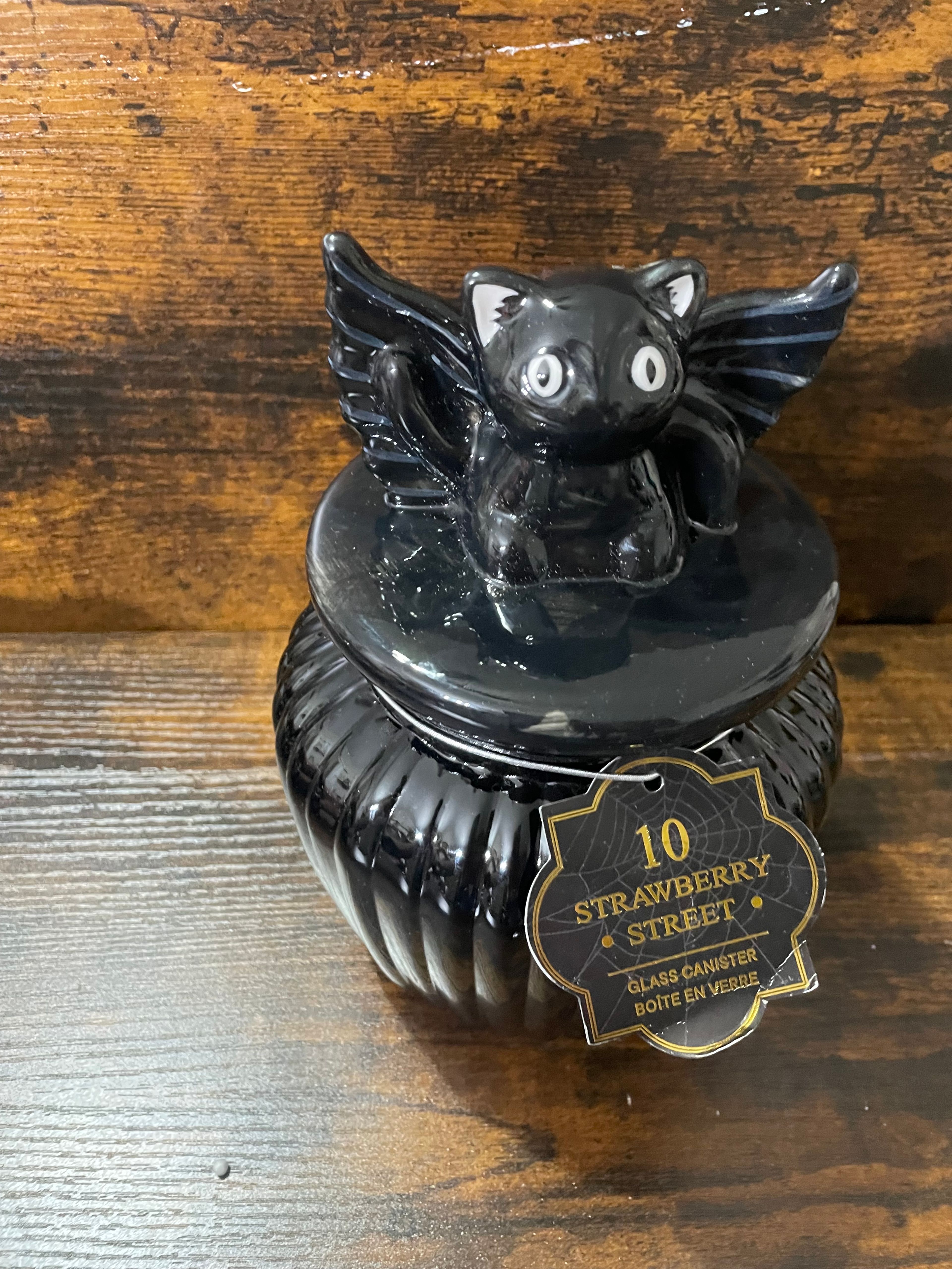 Ten strawberry Black Cat Canister - Image 2