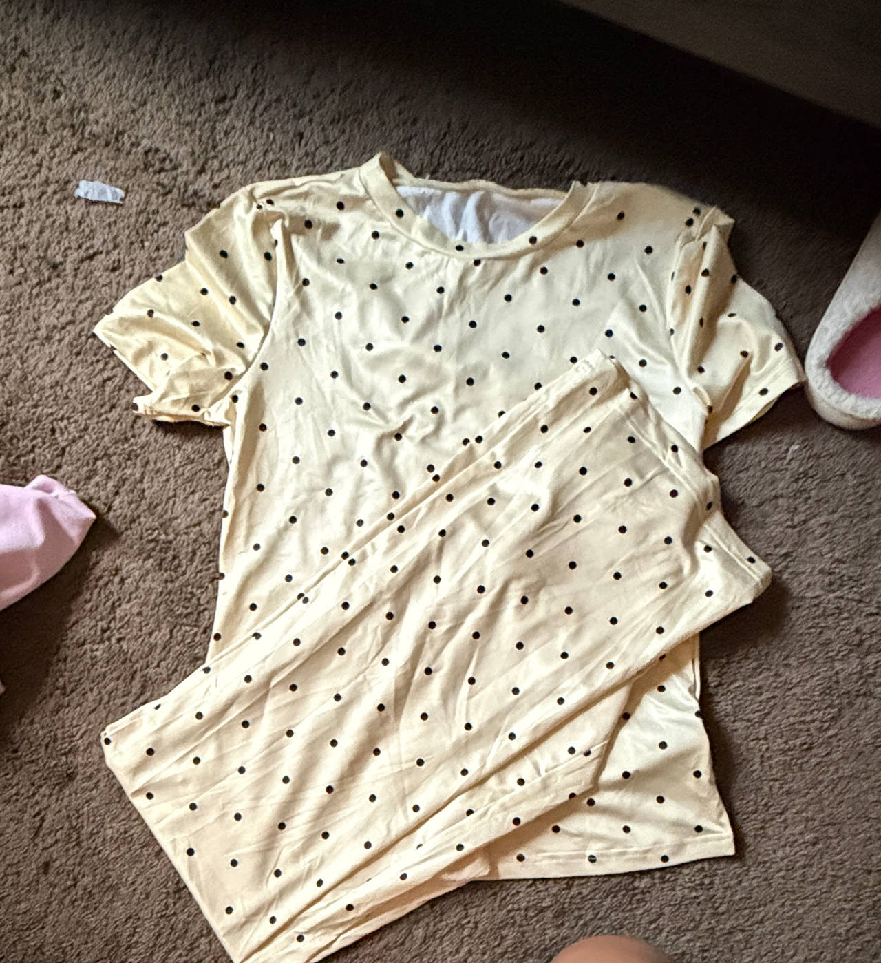 Women's Polka Dot 2-Piece Pajama Set