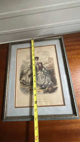 La Mode Illustrée Framed Vintage Fashion Print - Image 2