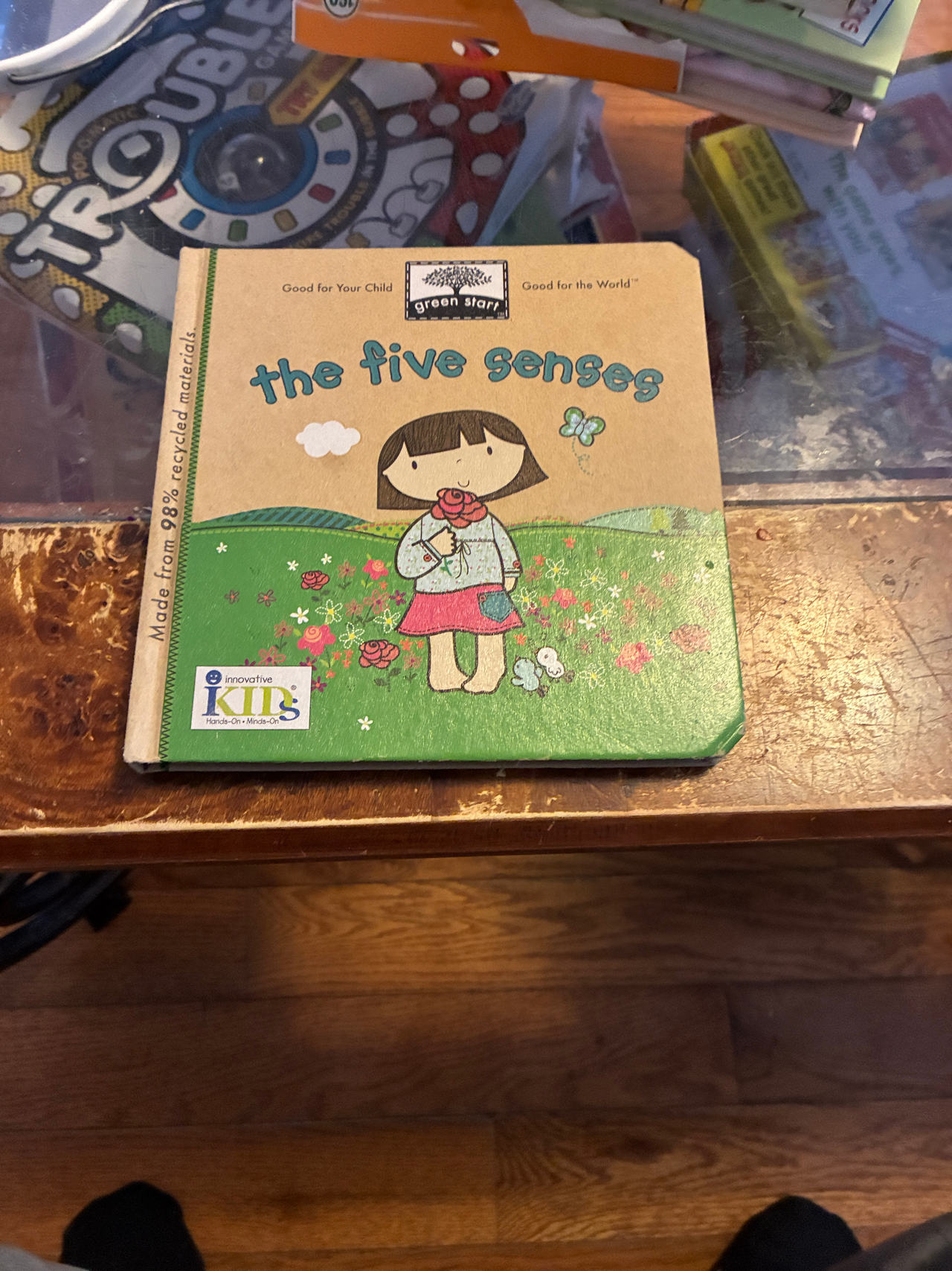 green start: the five senses board book