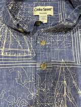 Cook Street Aloha Shirt Made in Hawaii USA 80s to 90s Size L - Image 4