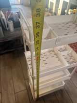 **MUST GO**
4-Tier Rolling Utility/Storage Cart White - Image 5