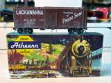 Athearn HO Scale Lackawanna Phoebe Snow Boxcar - Image 1