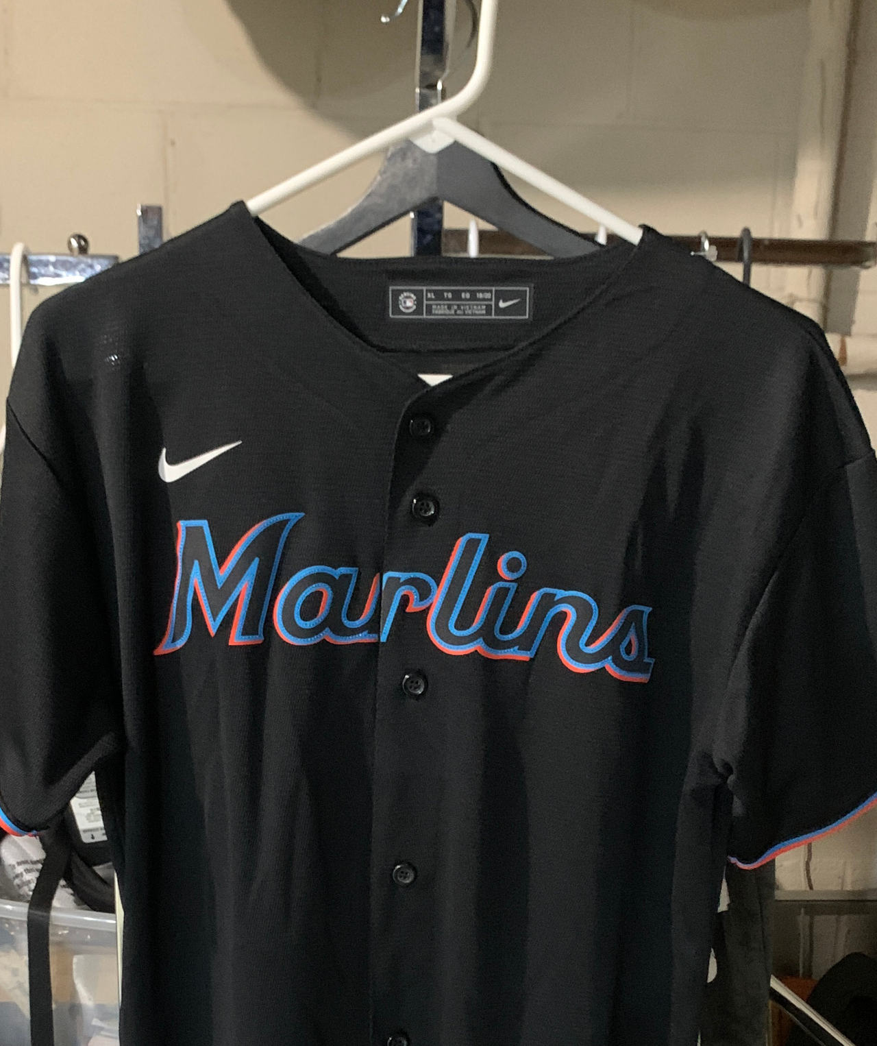 Nike Miami Marlins Youth Replica Baseball Jersey
Size xL 18/20