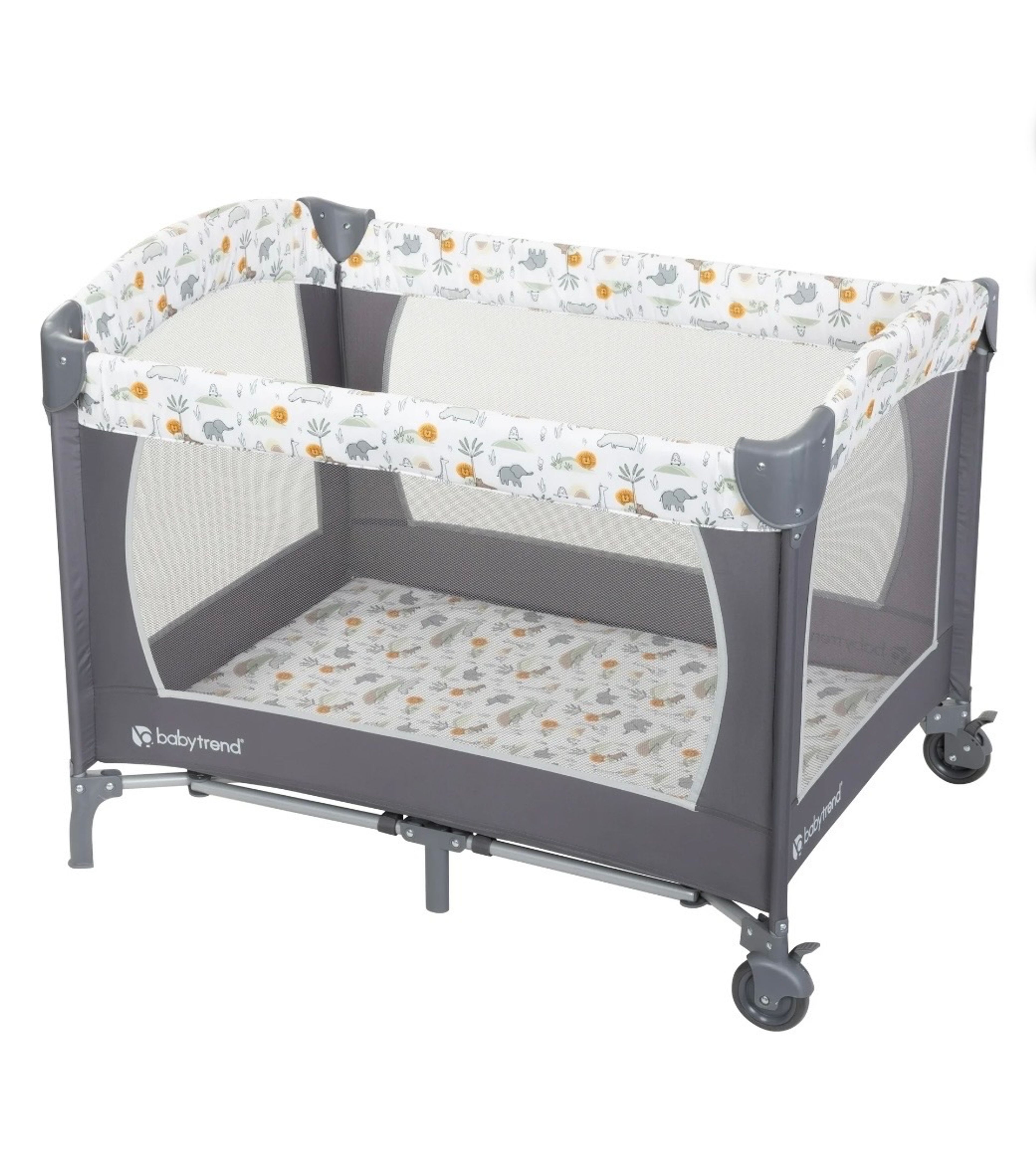 Baby Trend Nursery Center Playard - Animal Jubilee NEW - Image 6