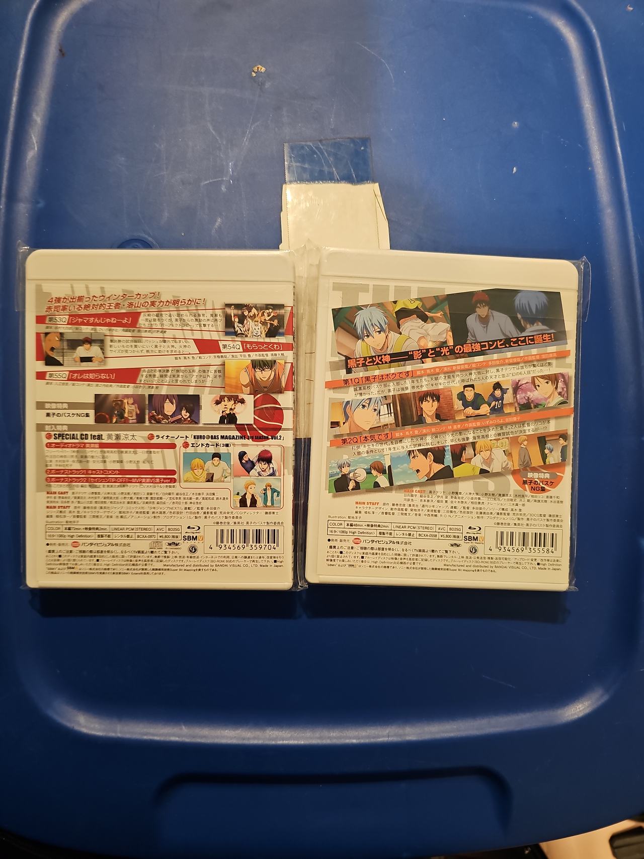 Kuroko's Basketball Blu-ray Sets