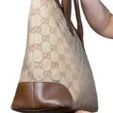Gucci GG Canvas Tote Bag Brown - Image 4