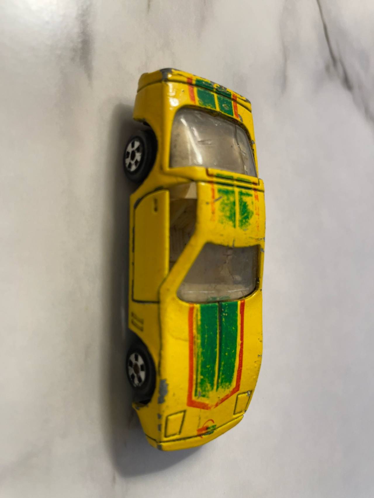Chevrolet Corvette Die Cast Model Yellow