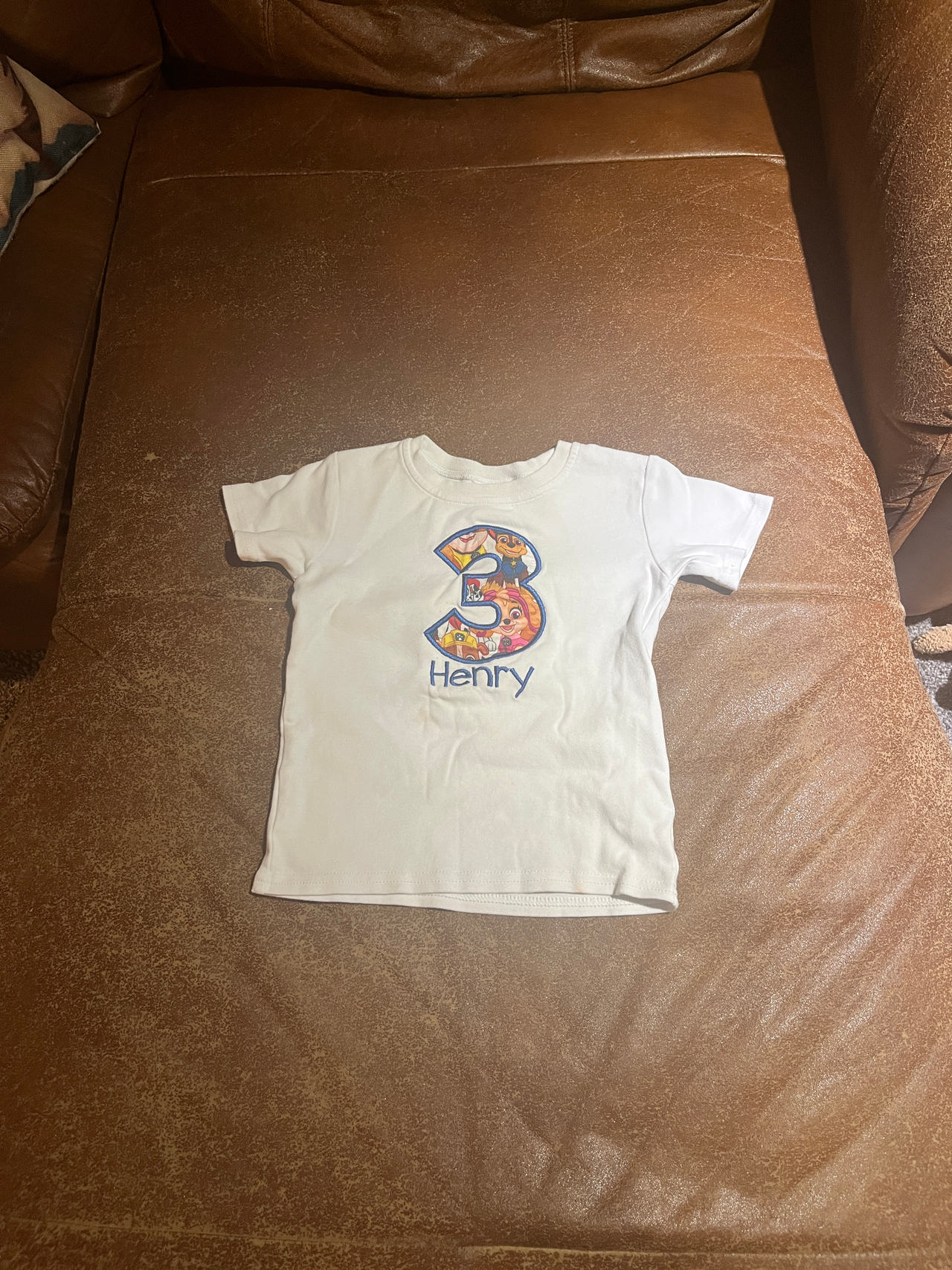 3T Custom Kids Birthday T-Shirt