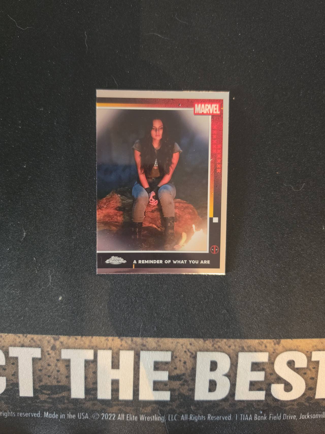 2024 Topps Chrome Marvel Logan #74 A Reminder of What You Are