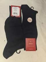 Saks Fifth Avenue RED Modal Blend Ribbed Crew Socks - Image 2