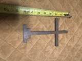 Black Iron Cross Decorative Wall Plaque - Image 3