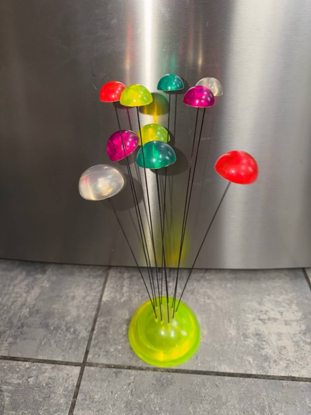 Mid-Century Vintage Kinetic Sculpture Gumdrops