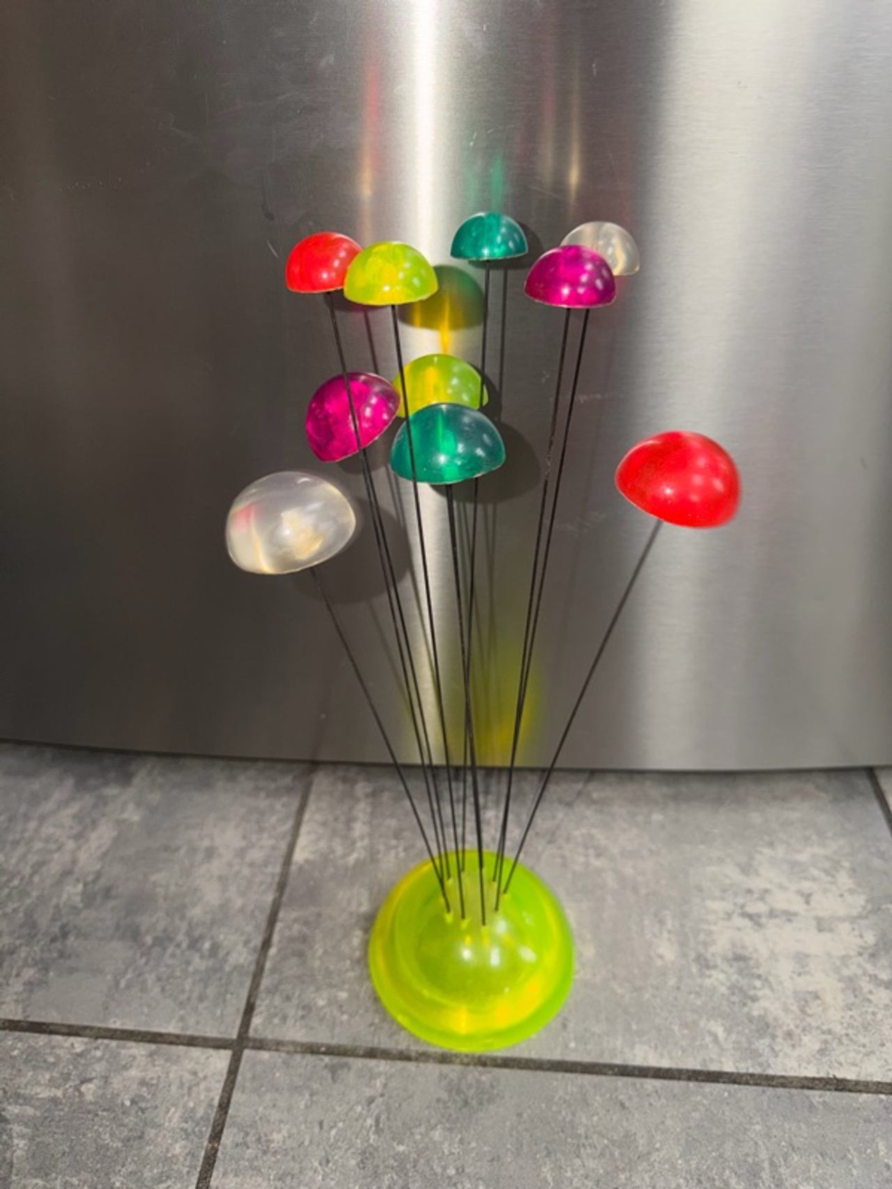 Mid-Century Vintage Kinetic Sculpture Gumdrops