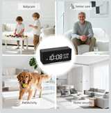 5G WiFi Hidden Camera Alarm Clock 1080p Spy Cam - Image 3