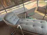 Wicker Chaise Lounge Chair - Image 2