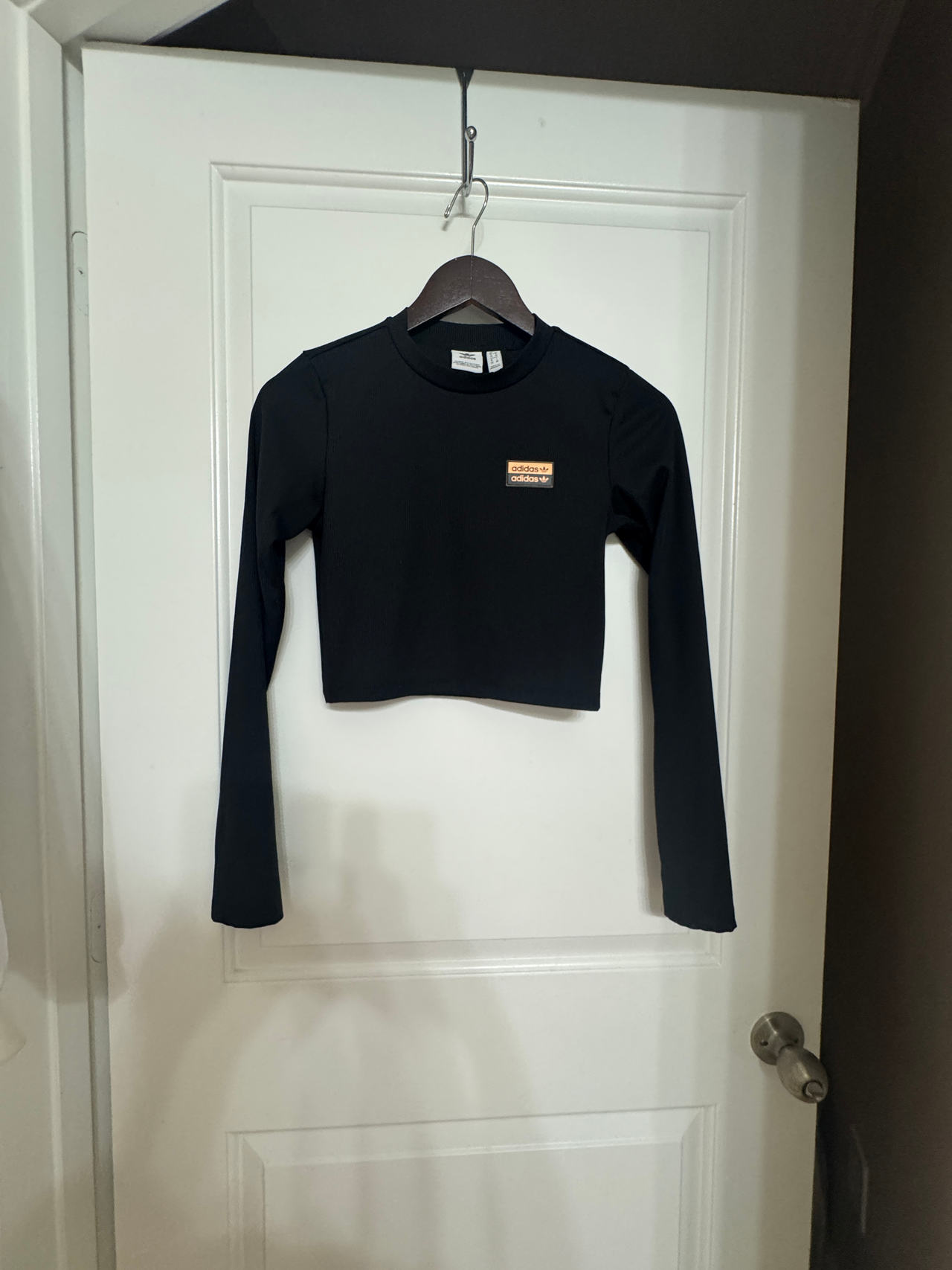 adidas Originals Women's Long Sleeve Crop Top