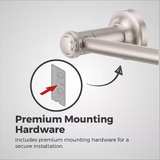 Moen Sage 24 in. Towel Bar in Brushed Nickel - Image 8