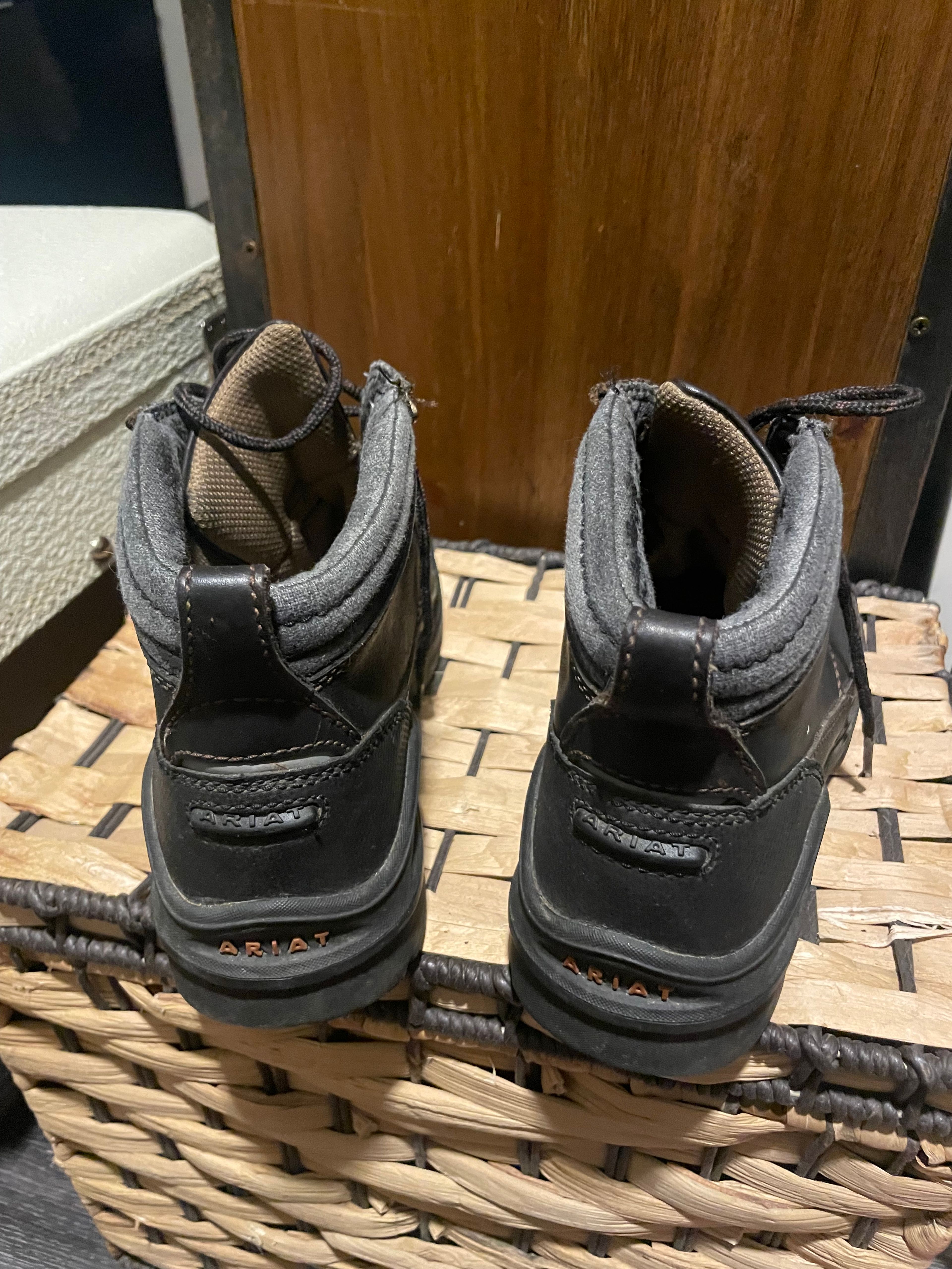 Ariat Men's Steel Toe Lace-Up Boots Brown - Image 5