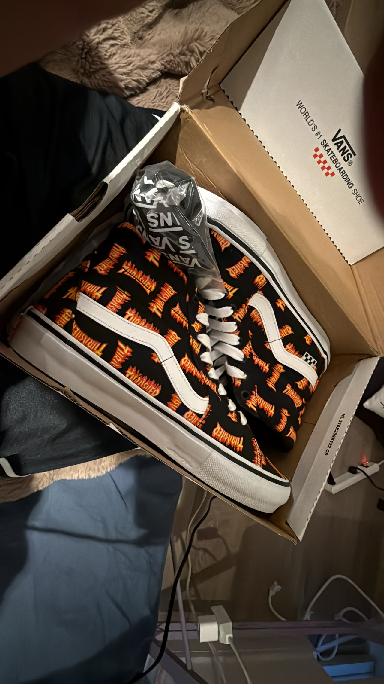 Vans Sk8-Hi x Thrasher