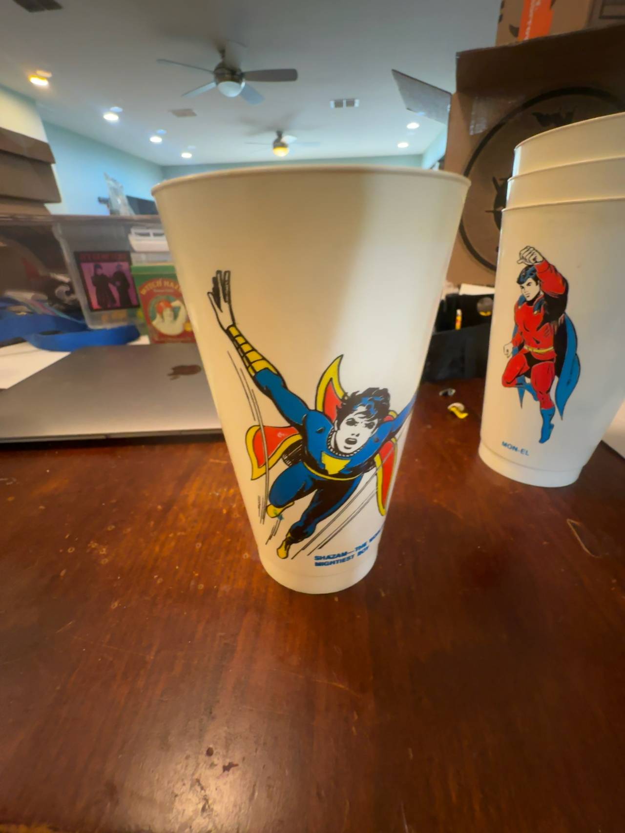 DC Comics Shazam (Captain Marvel Jr.) 7‑Eleven Plastic Cup 1973