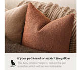 FOINDTOWER Pack of 2 Decorative Textured Boucle Throw Pillow Covers, 22x22 Inch - Image 7