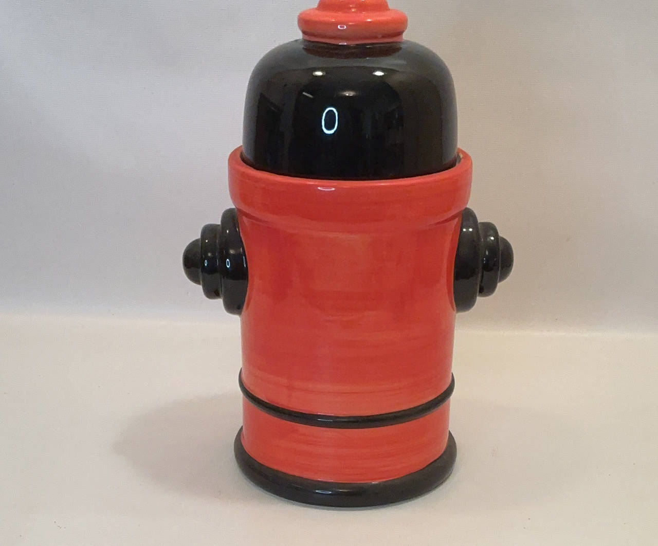 Ceramic Fire Hydrant Cookie Jar