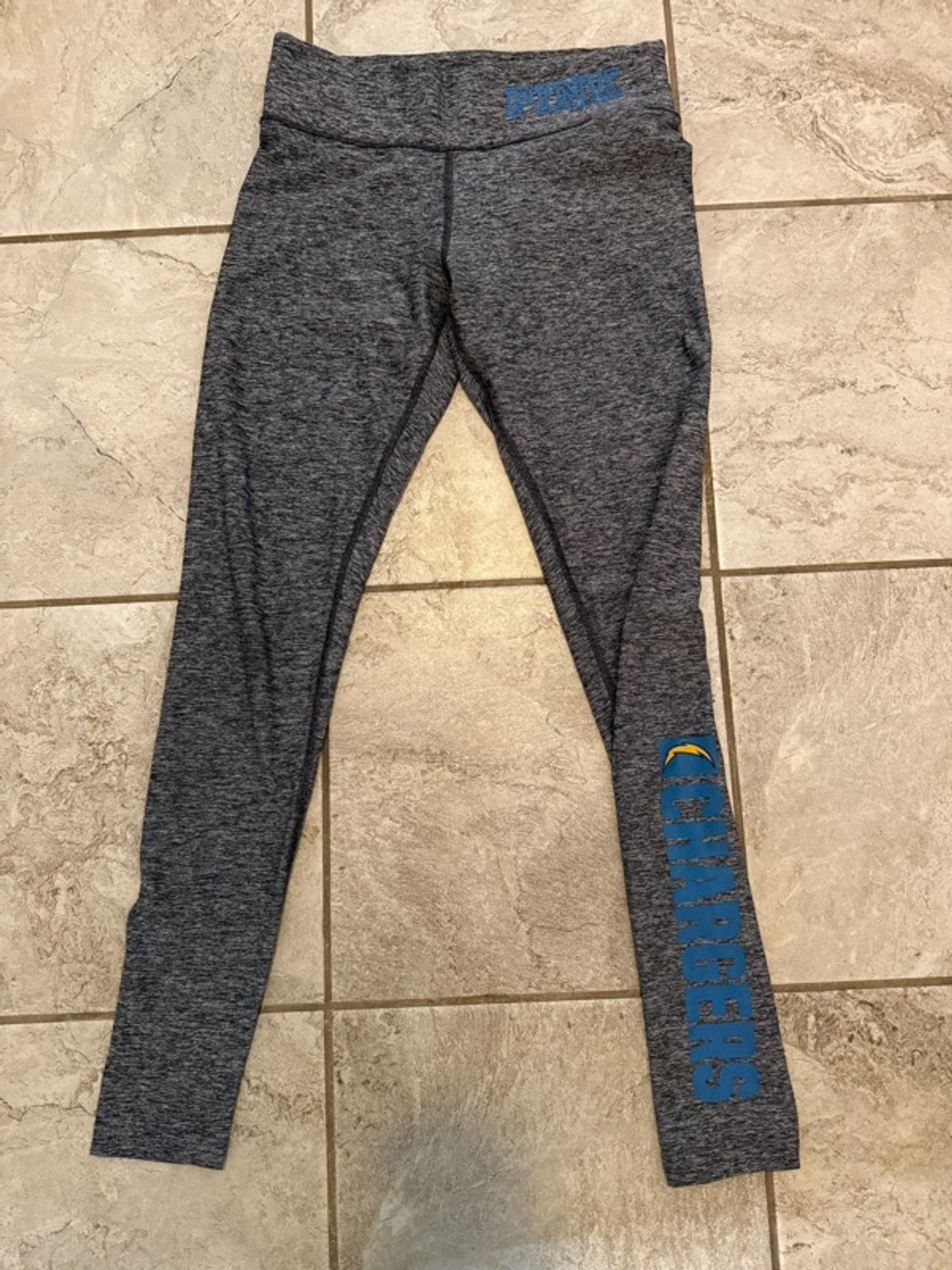Pink Ultimate Yoga Leggings - Chargers Edition