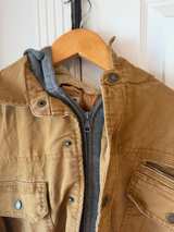 Dickies Men's Brown Duck Canvas Hooded Work Jacket - Image 5