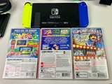 Nintendo Switch HAC-001 Dock Joy Cons 3 Games Case Mario + Rabbids - Image 3