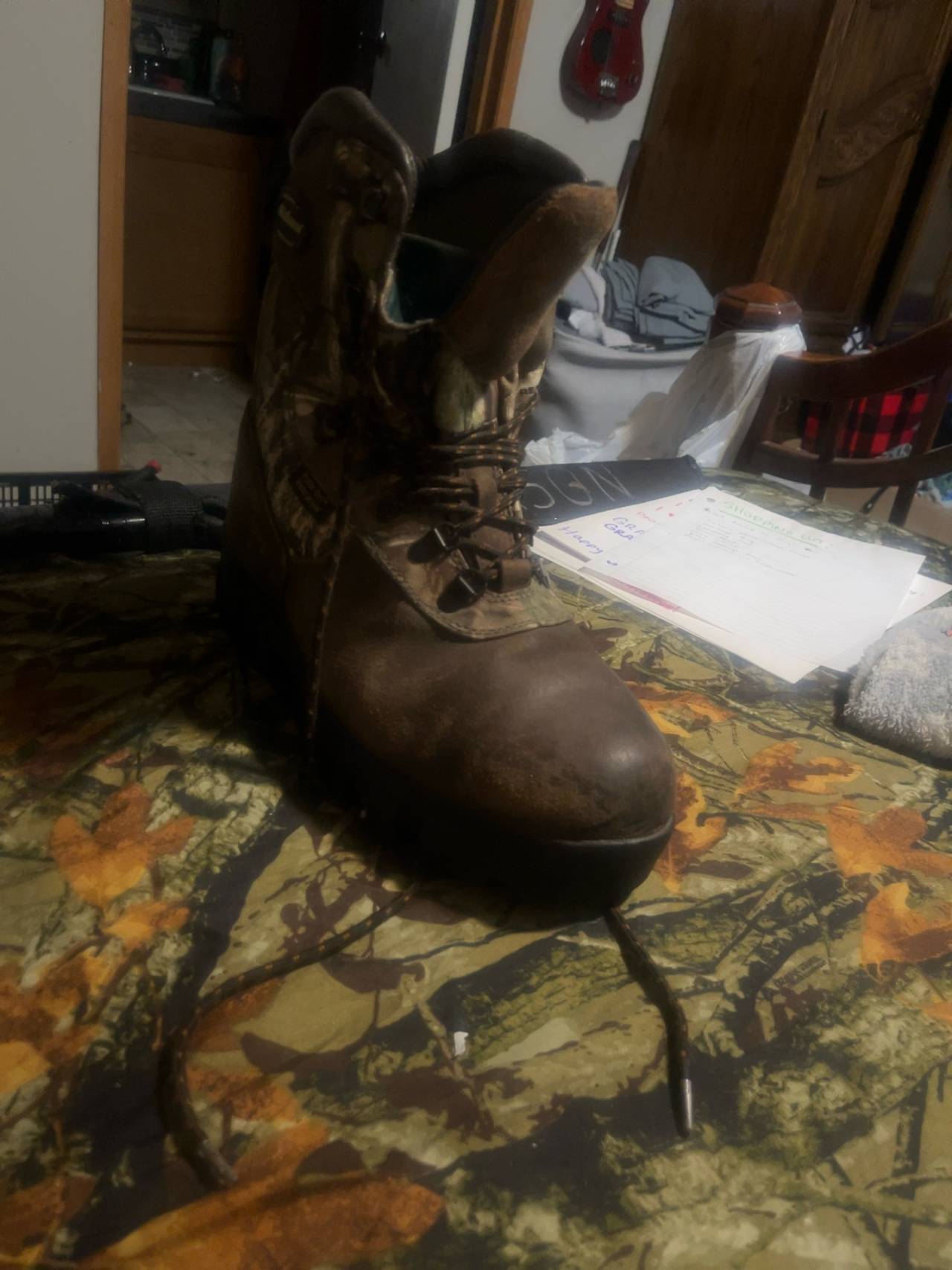Wolverine Camo Hunting Boots Gore‑Tex Thinsulate