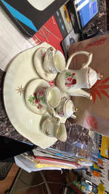 Vintage Porcelain Tea Set - Image 2