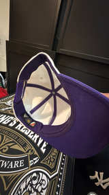Adidas Orlando City SC Two-Tone Snapback Hat White/Purple - Image 3