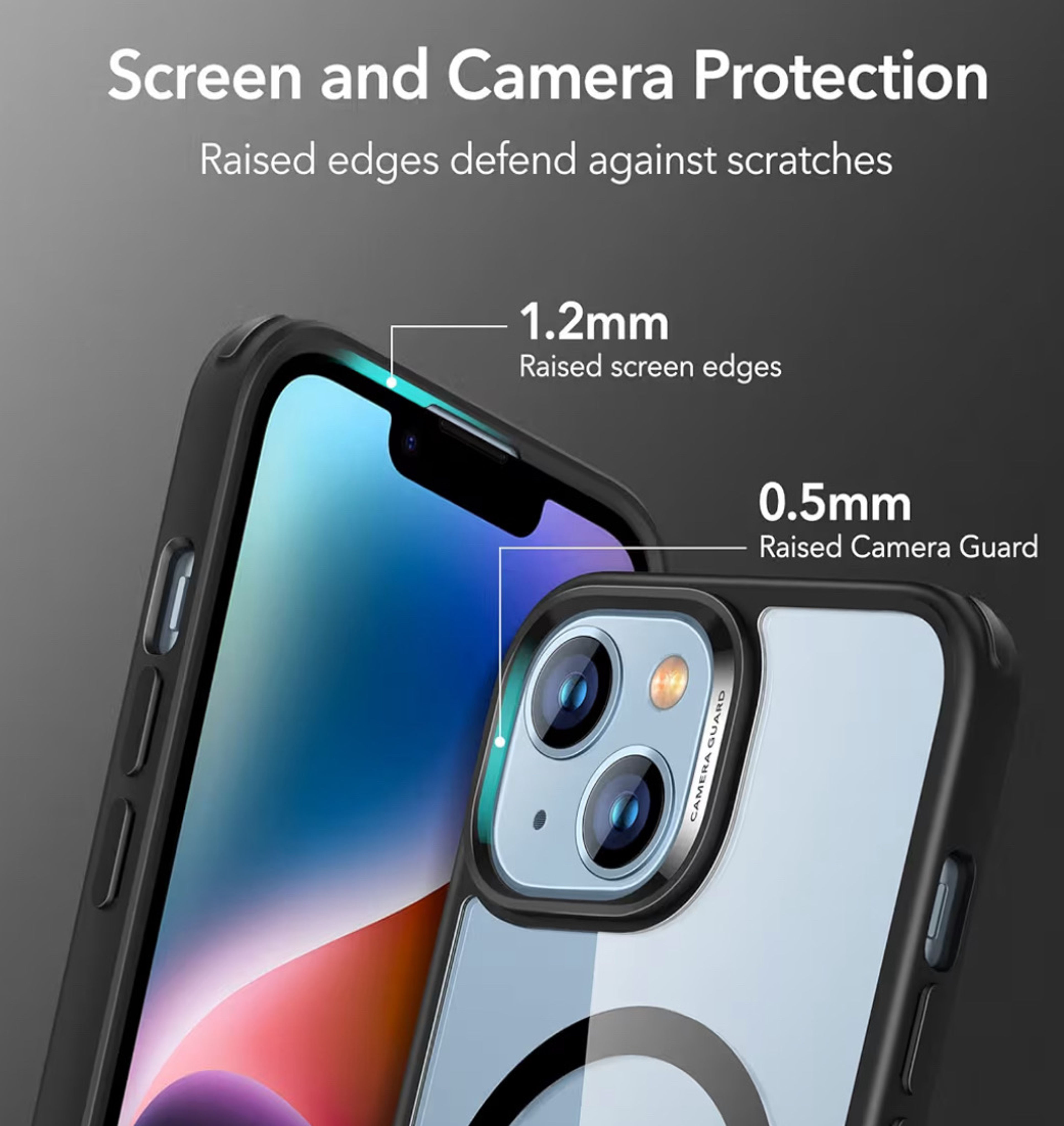 ESR for iPhone 14 /iPhone 13 Case, Compatible with MagSafe, Shockproof Military - Image 7