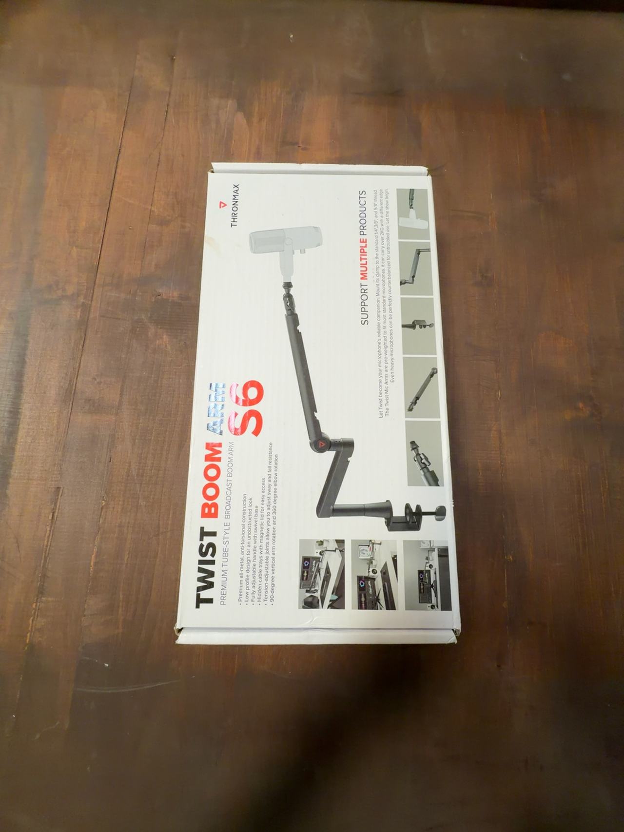 Thronmax Twist Boom Arm S6 Low Profile Microphone Stand