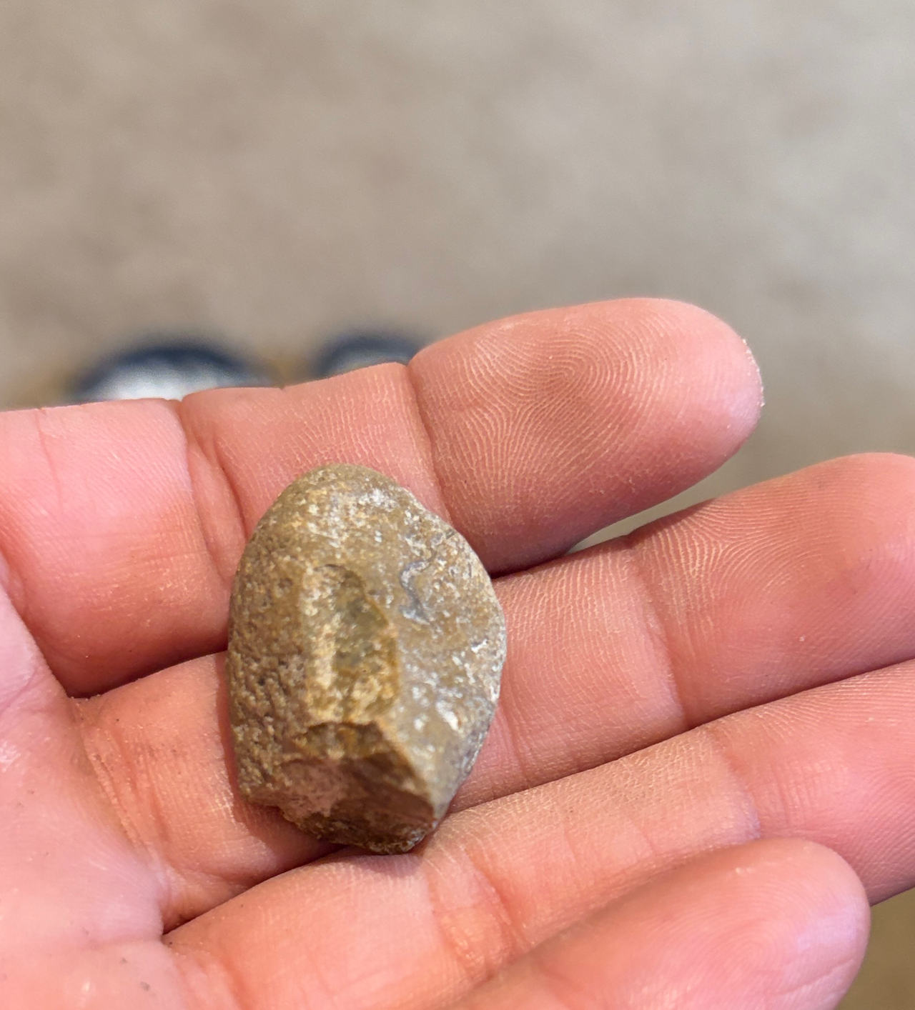 Native American Stone Tool Scraper