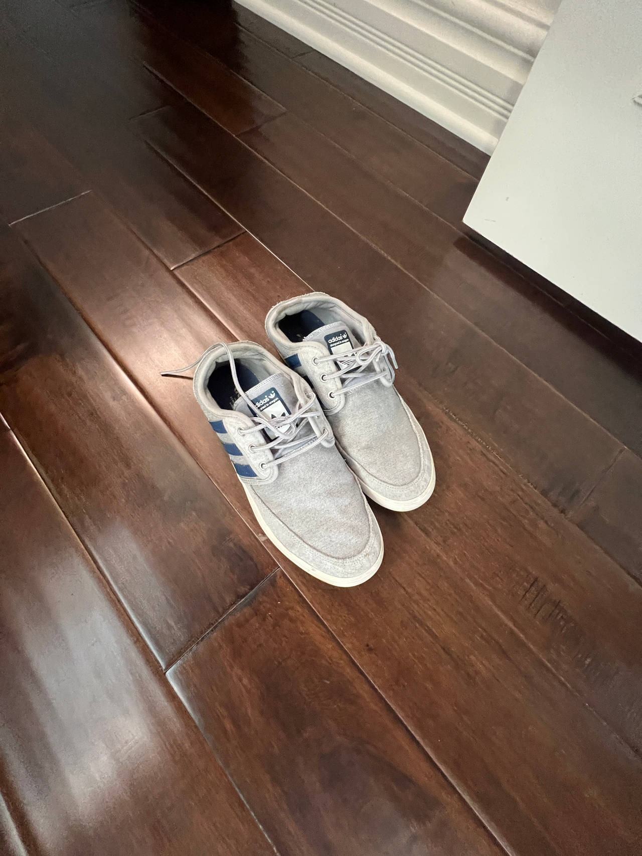 adidas Seeley Mid Grey Blue US 7.5