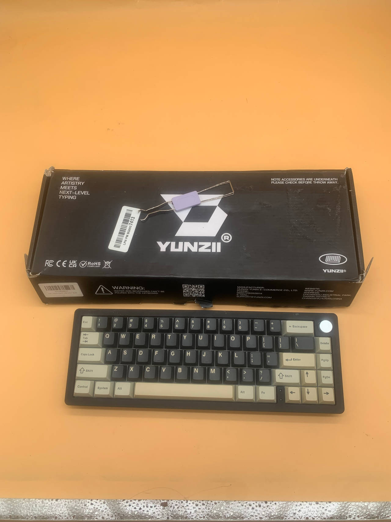 Yunzii Keynovo IF98 Wireless Mechanical Keyboard