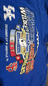 2007 Vintage UK vs FSU Music City Bowl Boxy Large - Image 2